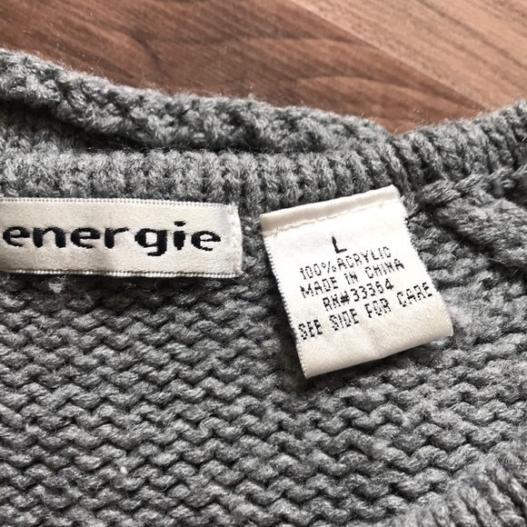 Women’s Energie sweater Gray large - Picture 4 of 7